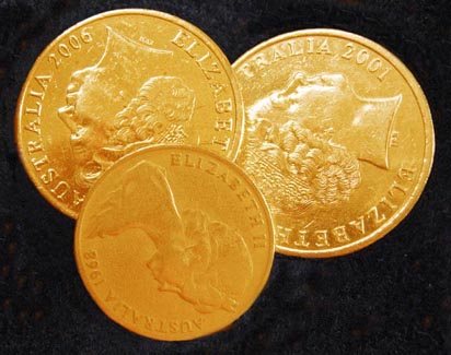 Coins that look like gold